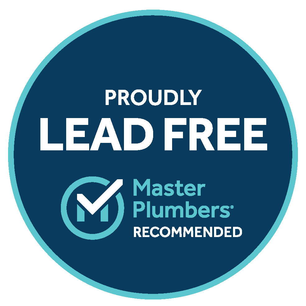 Master Plumbers Recommended Proudly Lead Free logo